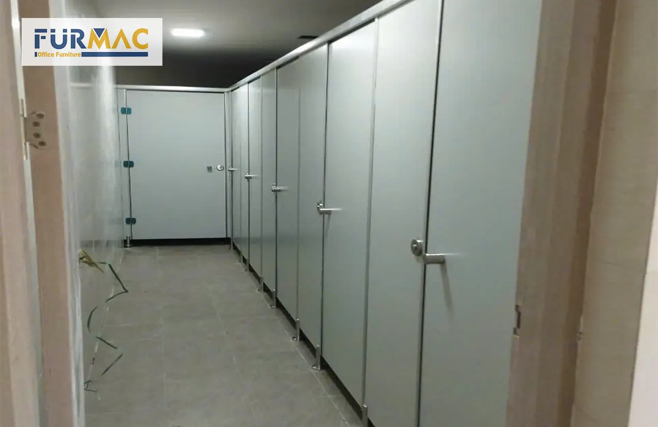 Dự án vách ngăn vệ sinh Compact tại Bang Joo Vĩnh Phúc